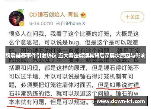 魏震禁赛事件引发热议 五大看法解读其背后深层次原因与影响